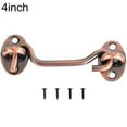 BUYISI Stainless Steel Hook Eye Latch Barn Door Lock For Cabin Hook