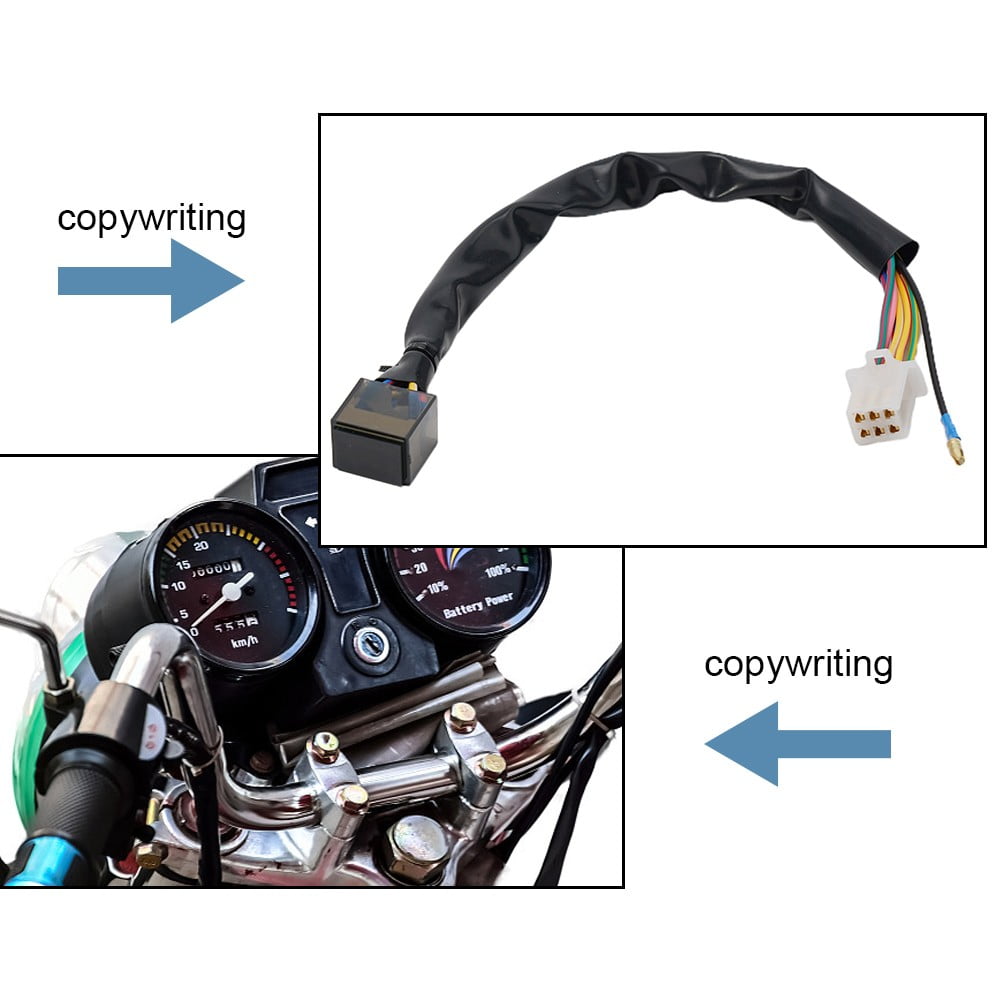 BUYISI Universal Motorcycle Digital Led Display Gear Indicator Shift