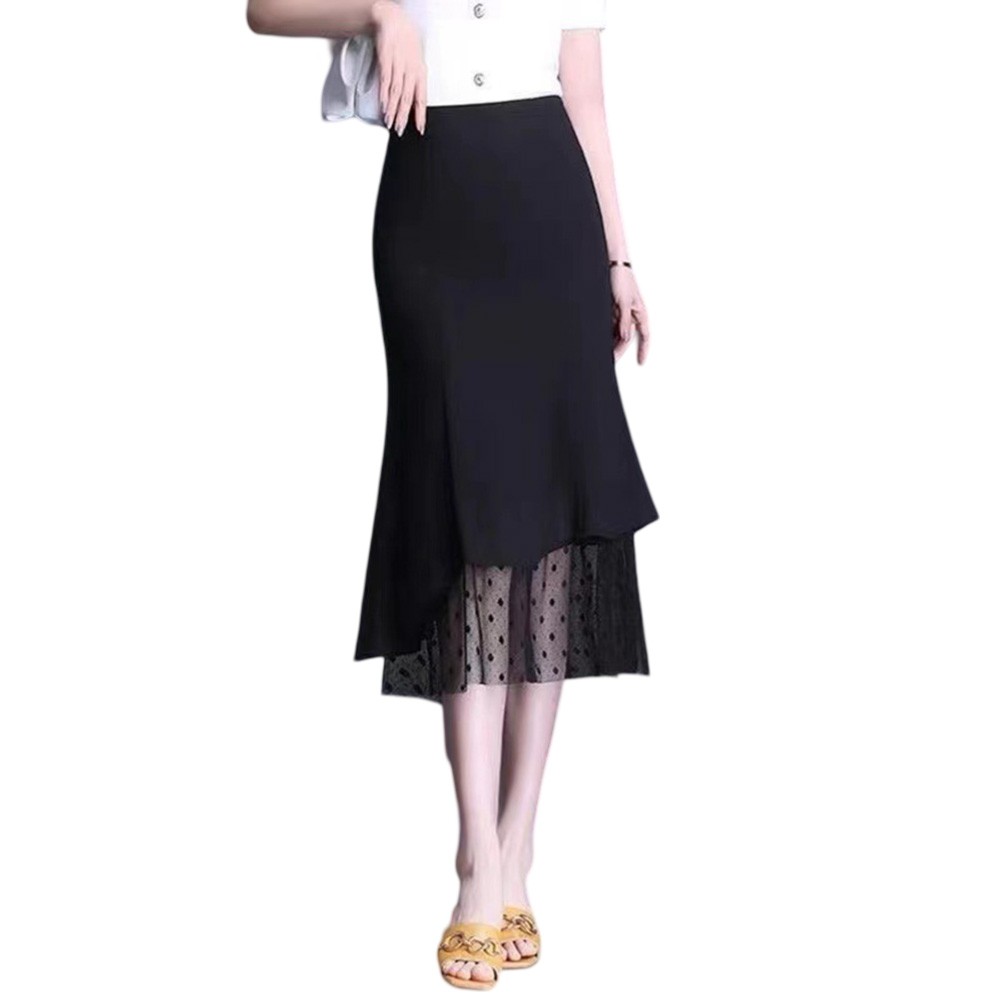A-Line Skirt in Black