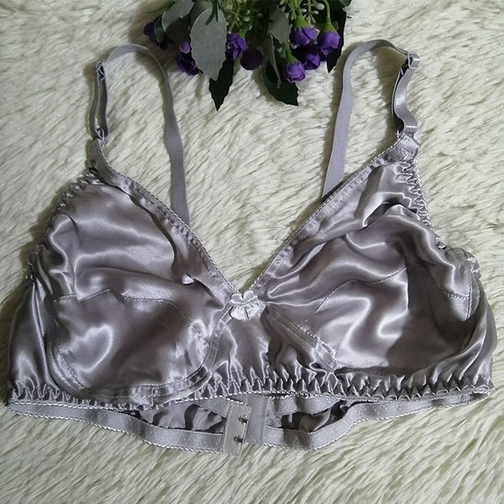 R Leading Lady T-Shirt Bra Silver/Ruby 38/40/42 F Cup NWOT Wirefree Molded