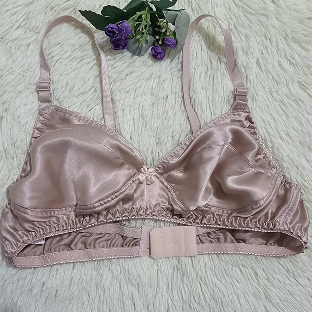 n/a Large Size Gathered Cotton Super Soft Thin Cup Middle and Old Women's  Underwear Women's Bra (Color : C, Size : 44/100): Buy Online at Best Price  in UAE 