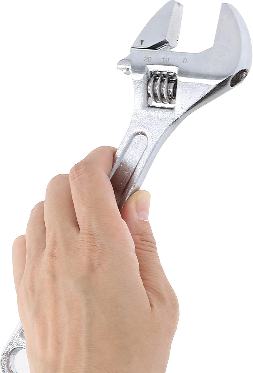 BUYOHLIC Adjustable Wrench Set Chrome Vanadium Steel Wrenches Set (12'' Inches)