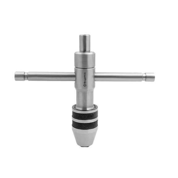 BUYOHLIC Guiding Tap Wrenches with Freely Spinnable Cap -Design with Accurate Runout Control (Small (2.5 to 5.0 mm))