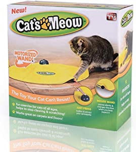 BUYTER Cat Meow Undercover Toy Moving Panic Mouse Interactive Play for