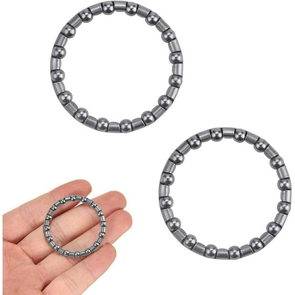 BUZIFU 10 PCS 1 1/8 Headset Caged Ball Bearing Precision Bottom Bracket Caged Silver Caged Headset Bearings Race Cycling Headset Bearing with 16 balls steering bearings for MTB Bike Road Bike