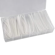 BUZIFU 150Pcs Heat Shrink Tubing 21 Insulation Polyolefin Heat Shrink Wrap Cable Sleeve 6 Size Protection Heat Shrink Tube Sleeving Wrap Heat Shrink Tubing Clear for Car Electrical Cable Wire