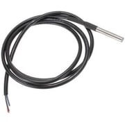 BUZIFU 2 PCS DS18B20 Waterproof Temperature Sensors Transducer Thermal Probe Compatible with DIY Arduino Raspberry Pi Etc.