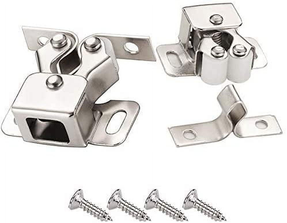 BUZIFU 20 PCS Door Catches Double Roller Strong Hold Cupboard