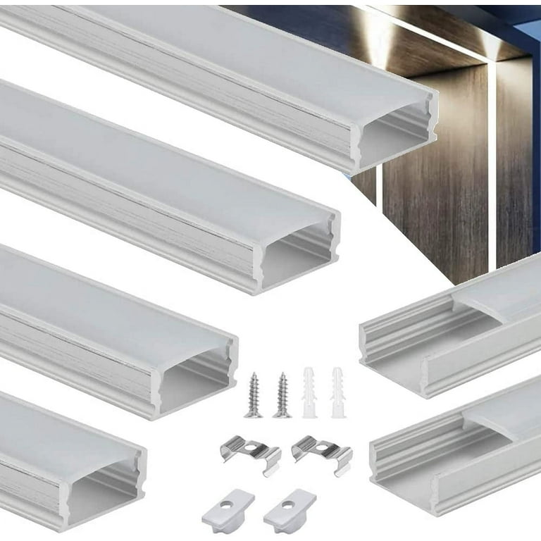 Aluminum Profile for LED Strip Lighting, Aluminum Channel with Diffuser