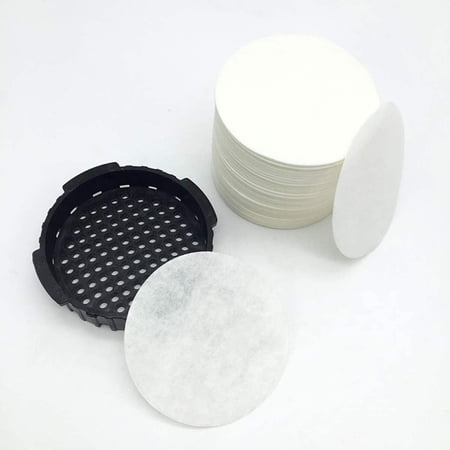 BUZIFU Coffee Tea Maker Replacement Professional Filters Paper for Aeropress,Natural,White,400Pack