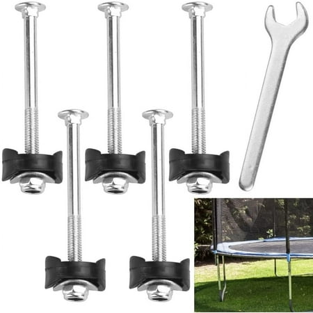 BUZIFU Trampoline Fixation Screws, 77mm (12 Pack)
