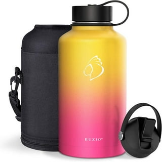 1.7L Large Gym Water Bottle Sports Training Camping Drink Bottle Removable  Straw