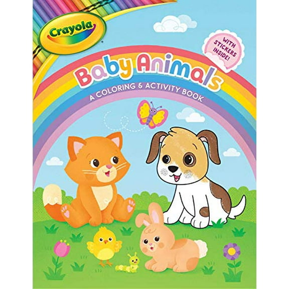 Pre-Owned Crayola: Baby Animals (a Crayola Baby Animals Coloring Activity Book for Kids) (Paperback) 1499809964 9781499809961