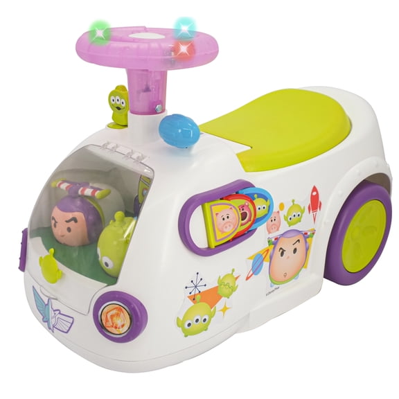 Kiddieland Disney Toy Story Buzz Zoom Ride-on with Zoom Cars Playset (For 12-36 months, 25kg/ 55 lbs.)