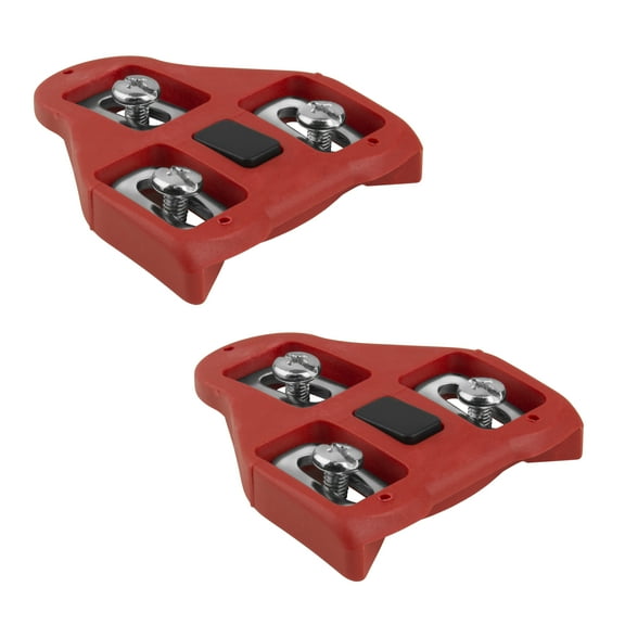 BV Bike Cleats Compatible with Look Delta, Fits Most Bikes (9 Degree Float)