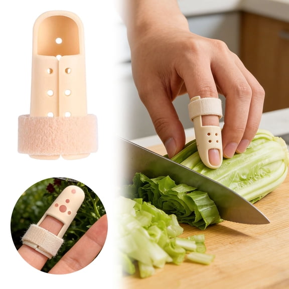 BVCL Finger Splint Finger Support Brace Stabilizer Straightener Fingertip Protectors Immobilization For Thumb Pinky Middle Index Ring
