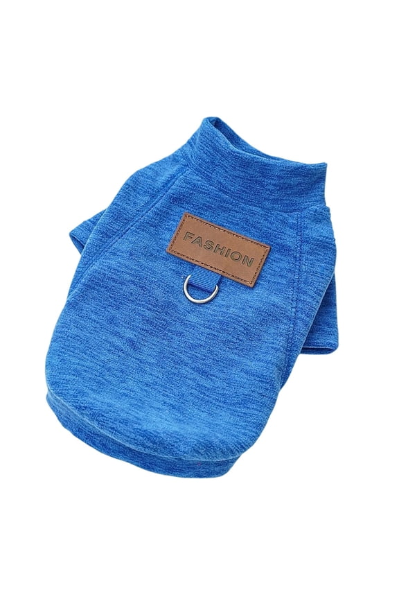 Fleece Sweater Soft And Warm Turtleneck Sweatshirt Winter Pullover For Puppies And Kittens.