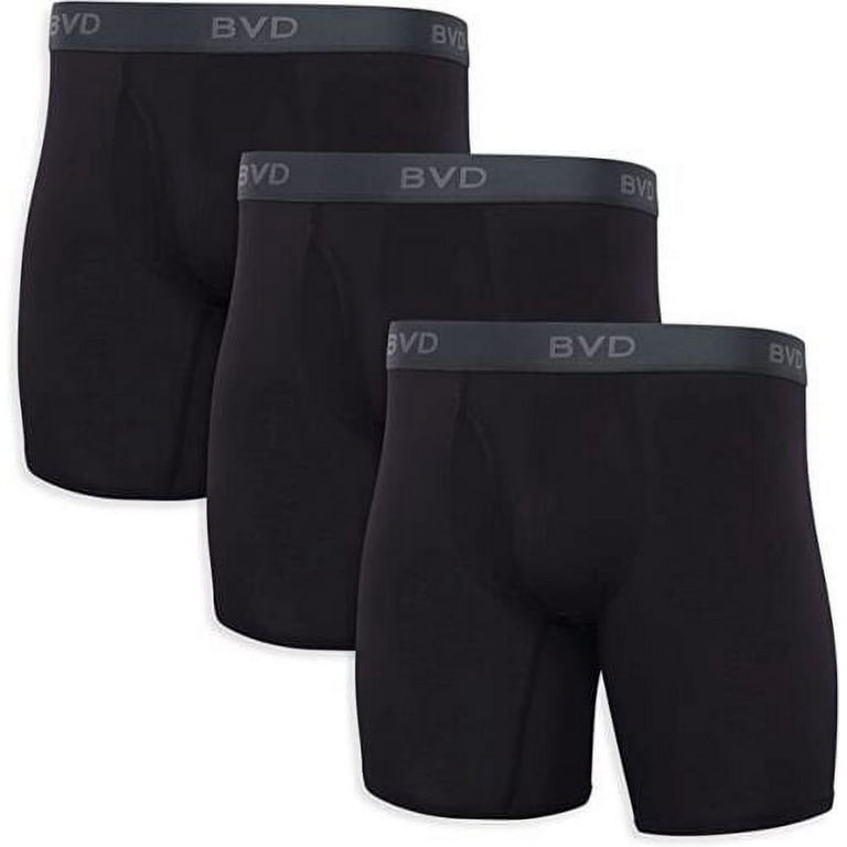 BVD Men’s 3 Pack Modal Blend Underwear (Breathable & Sustainable Fabric)