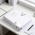 BVEBJDX A4 30 Pockets 60 Sides Expanding A4 Document Folder With Snap ...