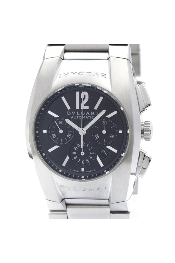 Pre-Owned BVLGARI Ergon Chronograph Automatic Mens Watch EG35SCH Polished
