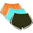 thumbnail image 1 of BVOFAR 3 Pack Running Shorts for Women Athletic Elastic Waist Summer Shorts Multipack Sports Yoga Shorts 2025, 1 of 7