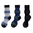 thumbnail image 1 of BVOFAR 3 Pairs Striped Mid-Calf Socks for Women Casual Sport Breathable Socks Moisture-Wicking Athletic Socks 2025, 1 of 1