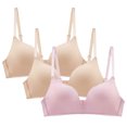thumbnail image 1 of BVOFAR 3 Pcs Bras for Women Comfortable Wireless Bra with Support and Lift Cotton Smoothing Gather Bras 2025, 1 of 4