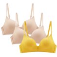 thumbnail image 1 of BVOFAR 3 Pcs Bras for Women Comfortable Wireless Bra with Support and Lift Cotton Smoothing Gather Bras 2025, 1 of 7