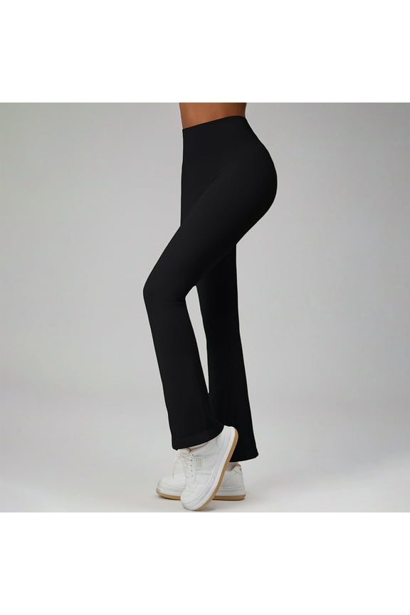 Flare Leggings for Women High Waisted Bootcut Pant Butt Lifting Tummy Control Bell Bottom Pants Workout Yoga Pants 2025