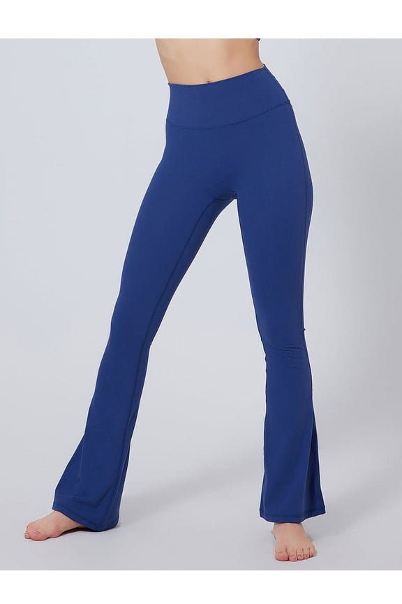 Flare Leggings for Women High Waisted Stretchy Yoga Pants Tummy Control Bootcut Pants Butt Lifting Workout Leggings 2025