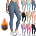 thumbnail image 1 of BVOFAR Fleece Lined Leggings for Women Thick Soft High Waisted Yoga Pants Winter Thermal Tummy Control Pants Buttery Soft Workout Legging, 1 of 8