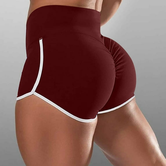 BVOFAR High Waisted Booty Shorts for Women Butt Lifting Biker Shorts Seamless Tummy Control Yoga Shorts 2025