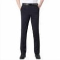 thumbnail image 1 of BVOFAR Men's Dress Pants Classic Fit Wrinkle-Free Formal Pants Slim Fit Flat Front Work Trousers for Business and Office Navy 36, 1 of 10
