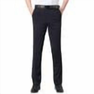 BVOFAR Men's Dress Pants Classic Fit Wrinkle-Free Formal Pants Slim Fit Flat Front Work Trousers for Business and Office Navy 36