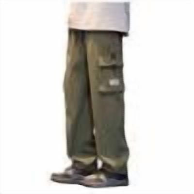 BVOFAR Mens Baggy Pants Big and Tall Fleece Lined Wide Leg Cargo Pants Loose Fit Elastic Bottom Joggers with Pockets Army Green XL