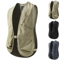 thumbnail image 1 of BVOFAR Mens Utility Vests Outwear with Multi-Pockets Lightweight Fishing Vest Outdoor Hiking Hunting, Camping Vest Jackets Black—Tank Tops M, 1 of 6