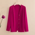 thumbnail image 1 of BVOFAR Plus Size Cardigans for Women Fall Lightweight Open Front Button Down Coats Casual v Neck Long Sleeve Cardigan Travel Fashion Outwear, 1 of 7