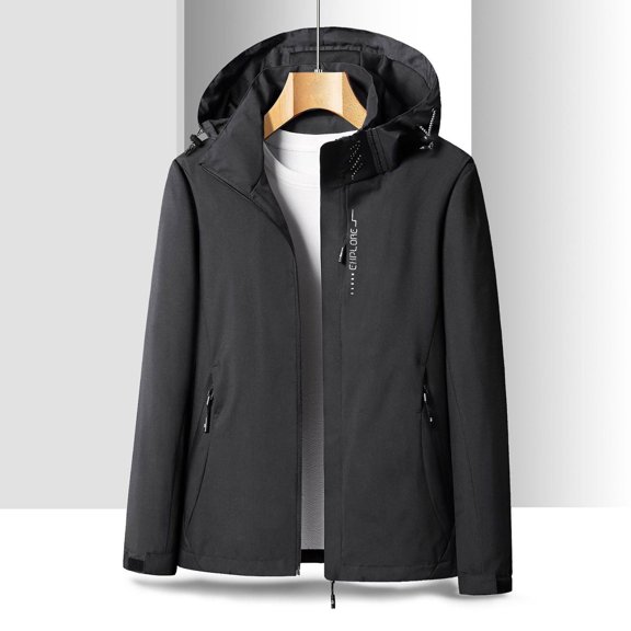 BVOFAR Rain Jacket for Women Waterproof Windbreaker Plus Size Hooded Raincoats Lightweight Long Sleeve Jacket Outdoor Hiking Cycling Outwear