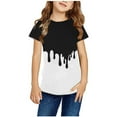 thumbnail image 1 of BVOFAR T Shirts for Boys,Boys Girls Crew Neck T-Shirt Unisex Kids Short Sleeve T-shirts Colorblock Print Tops Mothers Day Tee Shirts Toddler Youth Kids Shirt, 1 of 5