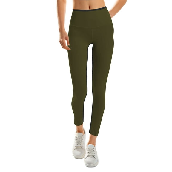 BVOFAR Women's Color Block Yoga Pants High Waisted Butt Lifting Leggings Tummy Control Stretchy Athletic Legging 2025