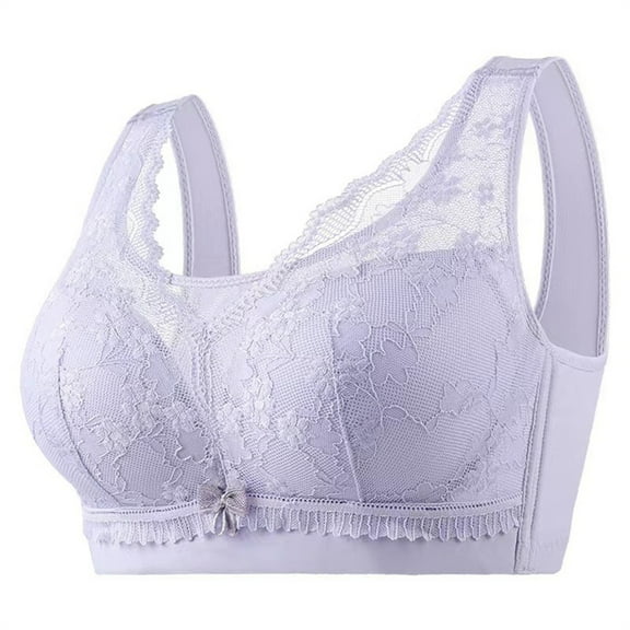 BVOFAR Women's Lace Bra No Underwire Comfort Bras Full Coverage Breathabe Bra Everyday Gather Bras 2025