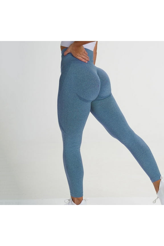 Women's Seamless Workout Leggings High Waist Butt Lifting Legging Tummy Control Gym Yoga Pants 2025