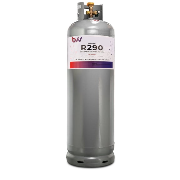 BVV 120LB DIPTUBE Tank High Purity USA PROPANE R290 - 99.5% Guaranteed
