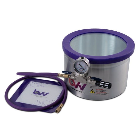 BVV 2 Gallon Aluminum Side Mount Vacuum Chamber