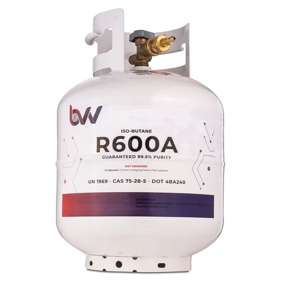 BVV 20LB High Purity USA ISO-BUTANE R600A - 99.5%