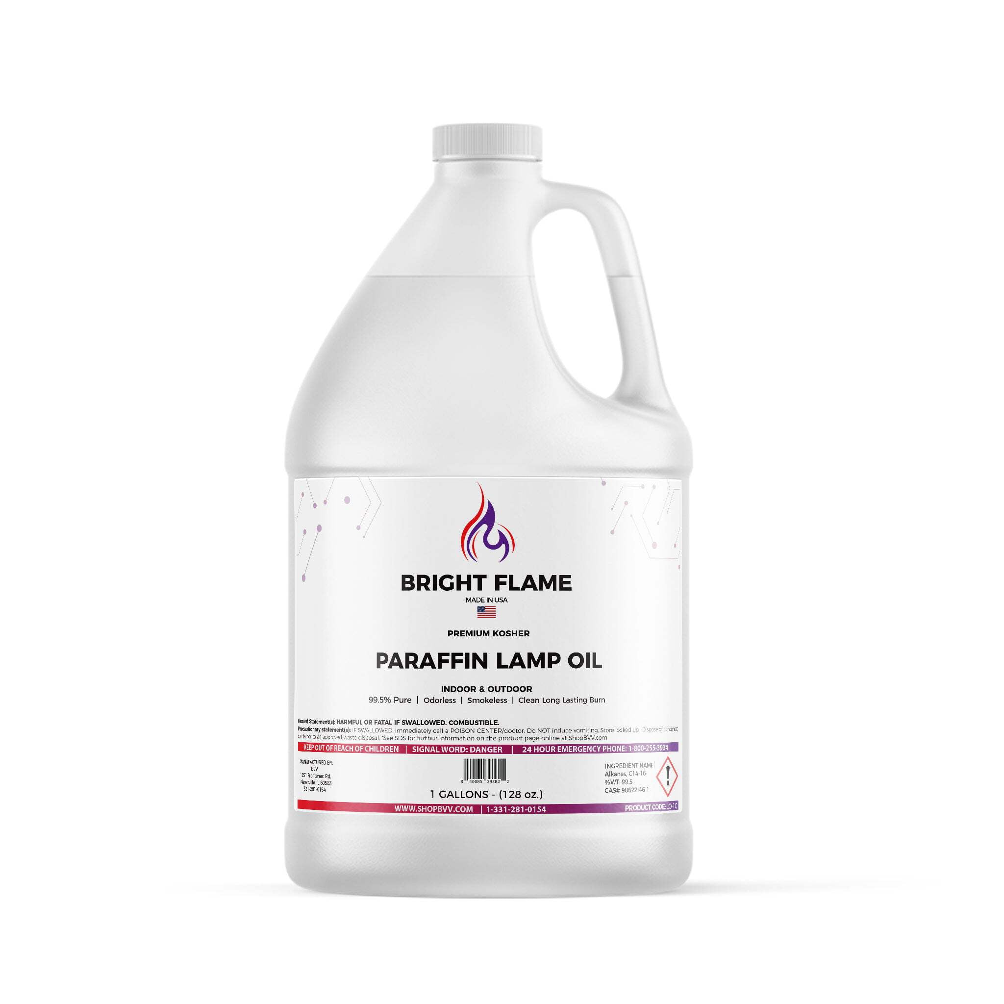 BVV Bright Flame Paraffin Lamp Oil