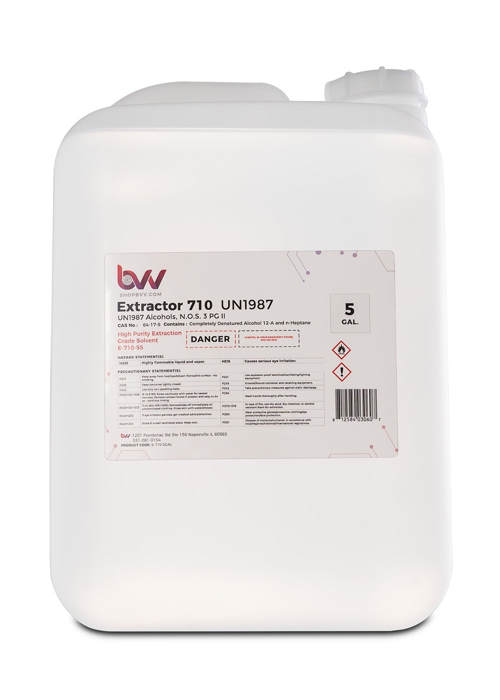 BVV HighPurity 710 Extraction Solvent for Lab and Industrial Use