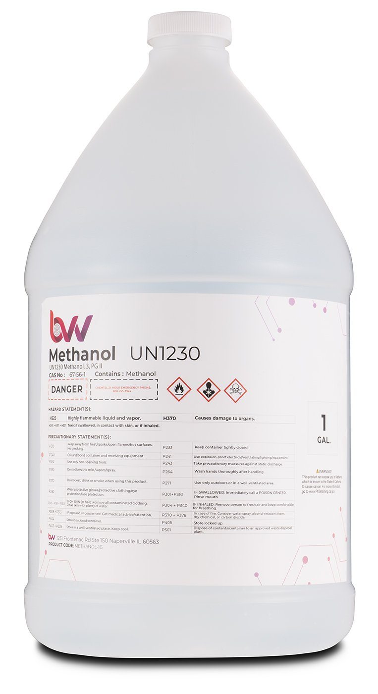 BVV High Purity Lab Grade Methanol 99