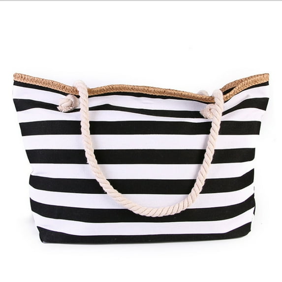 BVXEEP Beach Bag, Tropical Summer Palm Tree Leaf Large Beach Bag for Women Tote Bags Reusable Grocery Shoulder Bag with Zipper Pocket