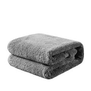 BVXEEP Car Drying Towel, Car Cleaning Towel Thickened Fabric and Highly Absorbent and Super Soft and Quick Drying